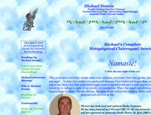 Tablet Screenshot of mikethepsychic.com